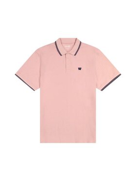 Wrangler Wrangler Polo POLO SHIRT 112362688 Różowy Regular Fit
