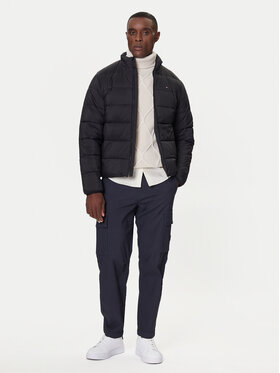 Tommy Hilfiger Tommy Hilfiger Зимно яке MW0MW41982 Черен Regular Fit