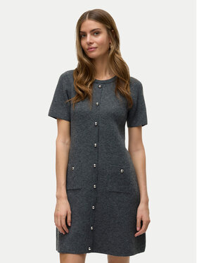 Vero Moda Vero Moda Φόρεμα υφασμάτινο Johanna 10333908 Γκρι Standard Fit