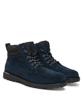 Tommy Hilfiger Tommy Hilfiger Gležnjarji Corporate W FM0FM05605 Mornarsko modra