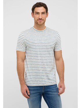Mustang Mustang T-Shirt Style Austin Niebieski Regular Fit