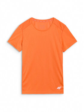4F 4F Maglietta tecnica 4FWSS25TFTSF1265-70S Arancione Regular Fit