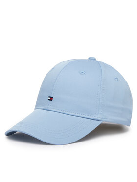 Tommy Hilfiger Tommy Hilfiger Czapka z daszkiem Flag Cotton 6 AM0AM13008 Niebieski