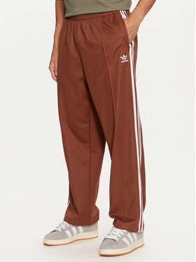 adidas adidas Pantaloni trening adicolor Firebird IZ2476 Maro Baggy Fit