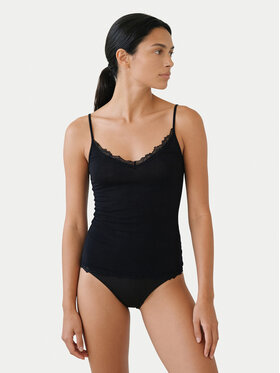 Ysabel Mora Ysabel Mora Canottiera 19459 Nero Slim Fit