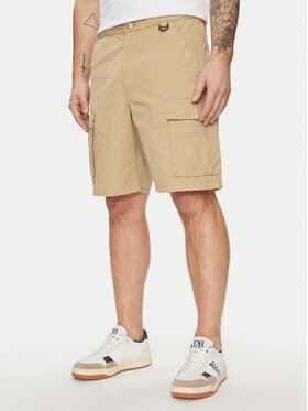 Wrangler Wrangler Шорти з тканини Casey Utility 112352191 Бежевий Relaxed Fit