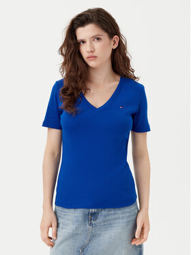 Tommy Hilfiger Tommy Hilfiger Tricou New Cody WW0WW40584 Albastru Slim Fit