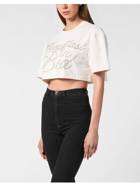 PHILIPP PLEIN PHILIPP PLEIN Tričko 26509 Biela Regular Fit