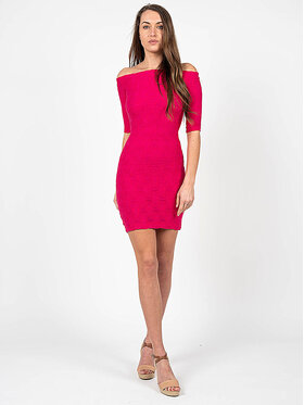 Pinko Pinko Sukienka codzienna 1G17DL Y7XA | Africo Różowy Slim Fit
