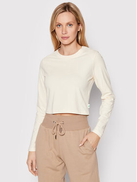 Urban Classics Urban Classics Μπλουζάκι Cropped TB4535 Μπεζ Regular Fit