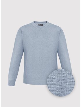 Pako Lorente Pako Lorente Sweter P25WB-2X-027 Błękitny Classic Fit