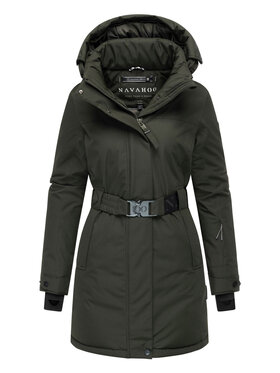 Navahoo Navahoo Kurtka zimowa Frostkuss Zielony Regular Fit