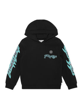 PHILIPP PLEIN PHILIPP PLEIN Bluza 28215 Czarny Regular Fit