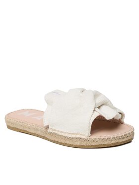 Manebi Manebi Espadrilky Sandals With Knot O 7.0 JK Écru