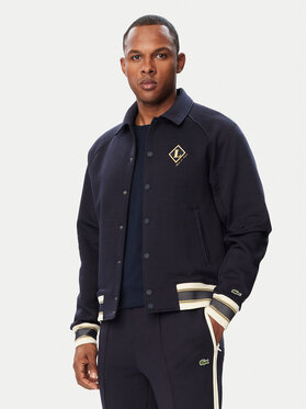 Lacoste Lacoste Μπόμπερ μπουφάν BH8614 Σκούρο μπλε Regular Fit