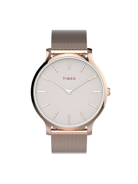 Timex Timex Zegarek Transcend™ TW2T73900 Różowy