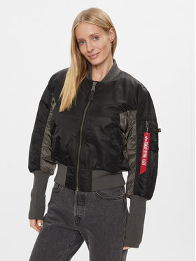 Alpha Industries Alpha Industries Kurtka bomber MA-1 Cyber 108008 Czarny Regular Fit