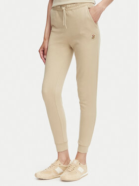 Beverly Hills Polo Club Beverly Hills Polo Club Спортивні штани P-SS26W-TF546550 Бежевий Regular Fit