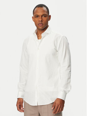 HUGO HUGO Camicia Kason 50539775 Bianco Slim Fit