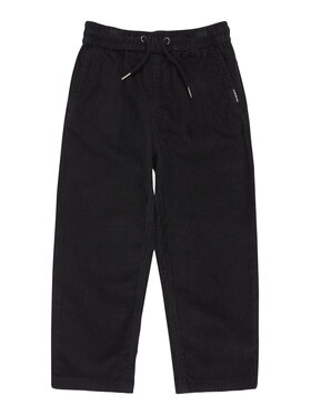 Quiksilver Quiksilver Παντελόνι υφασμάτινο Taxer Cord EQKNP03066 Μαύρο Tapered Fit