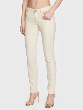 Guess Guess Jeans Annette W3GA99 D4ZO1 Écru Skinny Fit