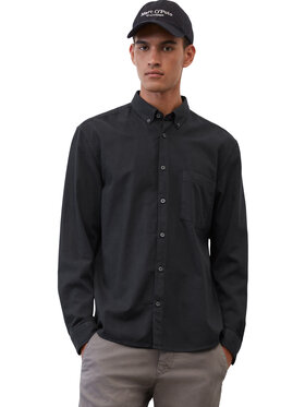 Marc O'Polo Marc O'Polo Πουκάμισο B21 7242 42414 Μαύρο Regular Fit