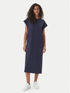 BOSS BOSS Haljina za svaki dan C_Edress_5 50540442 Tamnoplava Relaxed Fit