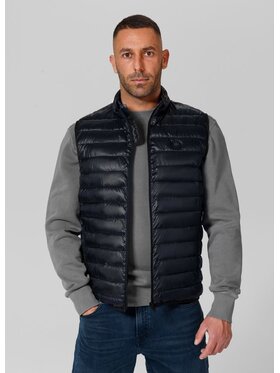 PITBULL PITBULL Kamizelka Foldable Granatowy Regular Fit