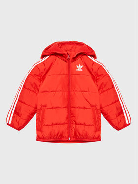 adidas adidas Пуховик adicolor HK7452 Червоний Regular Fit
