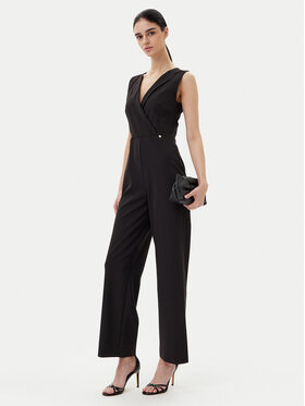 Rinascimento Rinascimento Salopetă CFC0123735003 Negru Regular Fit