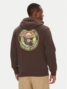 Element Element Pulóver ELYSF00262 Barna Regular Fit