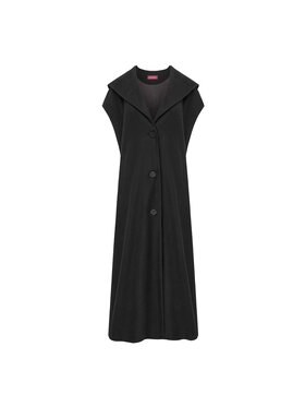 MANDRAGORA MANDRAGORA Poncho Fean Nero Standard Fit