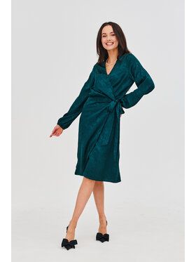 NAOKO NAOKO Sukienka codzienna Dreams Unfold Zielony Regular Fit