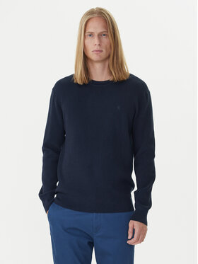 Calvin Klein Calvin Klein Sweter LV04LB327G Granatowy Regular Fit