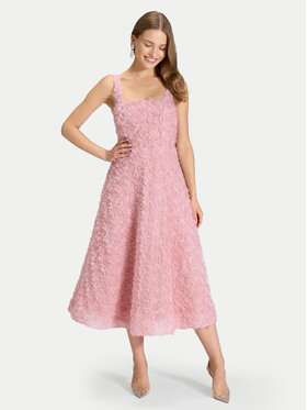 Swing Swing Coctailkleid 5AK09100 Rosa Regular Fit