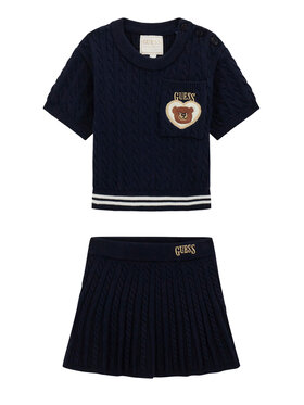 Guess Guess Detský komplet K6RG08 Z37L1 Tmavomodrá Regular Fit
