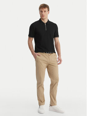 BOSS BOSS Polo C-Pei 04 50555108 Melns Regular Fit