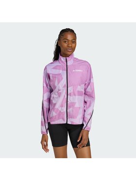 adidas adidas Kurtka do biegania 143483 Fioletowy Regular Fit