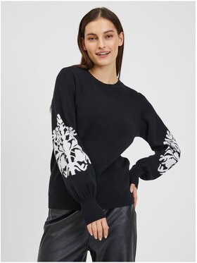 Orsay Orsay Sweter 507495-660000__M Biały Regular Fit