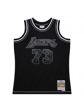 Mitchell & Ness Mitchell & Ness Tank top CONTRAST 2K SWINGMAN JERSEY LAKERS 1998 DENNIS RODMAN Czarny Regular Fit