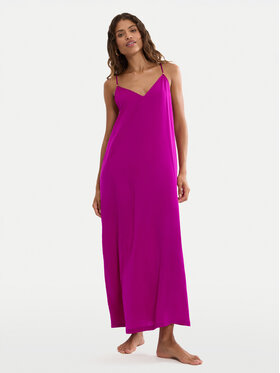 Triumph Triumph Sukienka letnia Summer Satin 10227240 Różowy Relaxed Fit