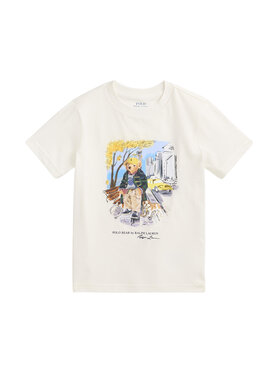 Polo Ralph Lauren Polo Ralph Lauren T-Shirt 322979493001 Écru Regular Fit