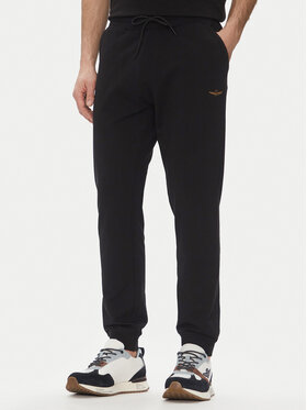 Aeronautica Militare Aeronautica Militare Pantaloni trening 251PF872F459 Negru Regular Fit