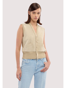 Trussardi Trussardi Maglione M7986001218N002 Crema Regular Fit