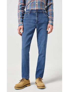 Wrangler Wrangler Jeansy Texas Slim Niebieski Slim Fit