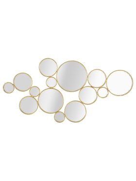 MIAhome MIAhome Lustro multi złote Mirrors 100 cm Złoty