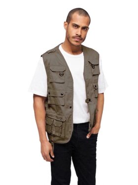 Brandit Brandit Kamizelka 4025.1.XXL Zielony Regular Fit