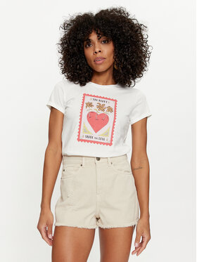 TWINSET TWINSET T-shirt 241TT2411 Bijela Regular Fit