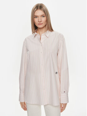 Tommy Hilfiger Tommy Hilfiger Hemd WW0WW41854 Rosa Relaxed Fit