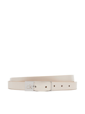 Calvin Klein Calvin Klein Cintura da donna Ck Cut Square Buckle 2.0 K60K613155 Bianco